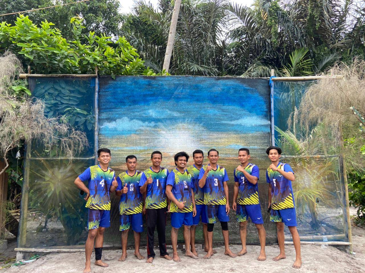 Pemain Volly Pemdes bukit terak